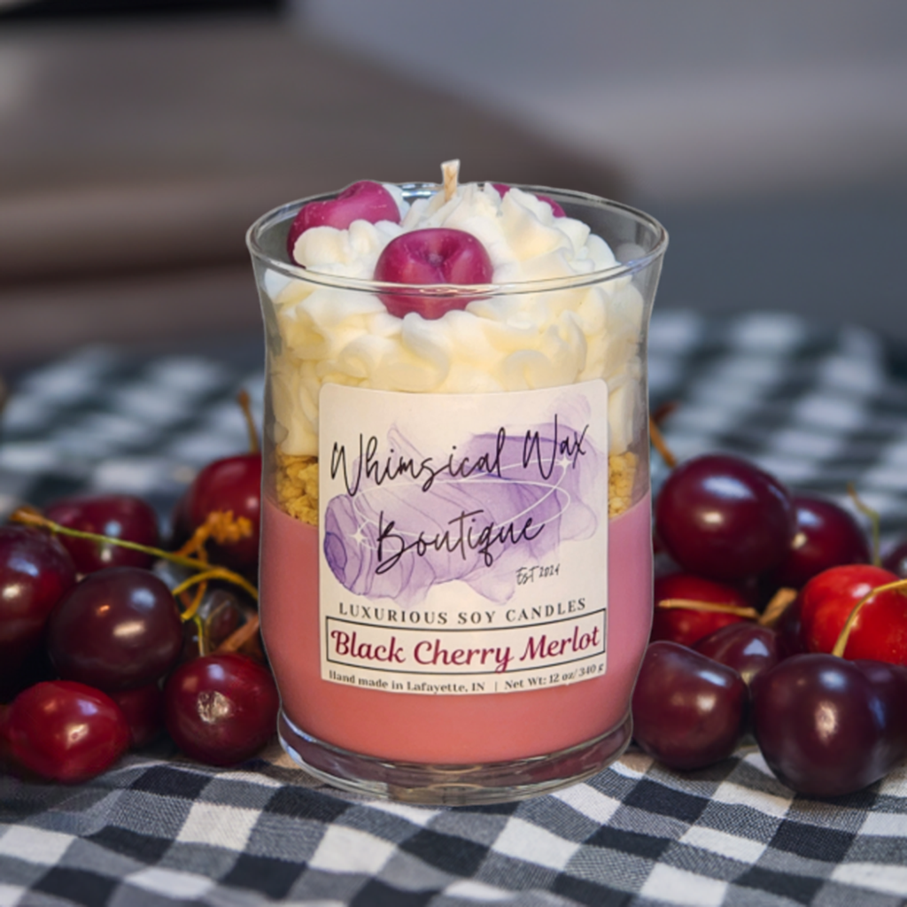 Dessert Candle: Black Cherry Merlot