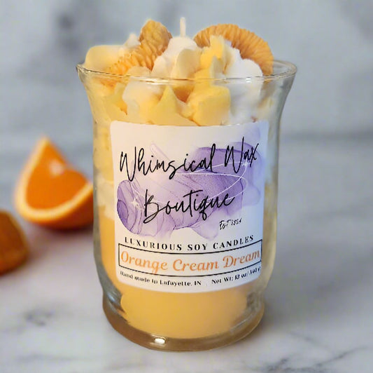 Dessert Candle: Orange Cream Dream