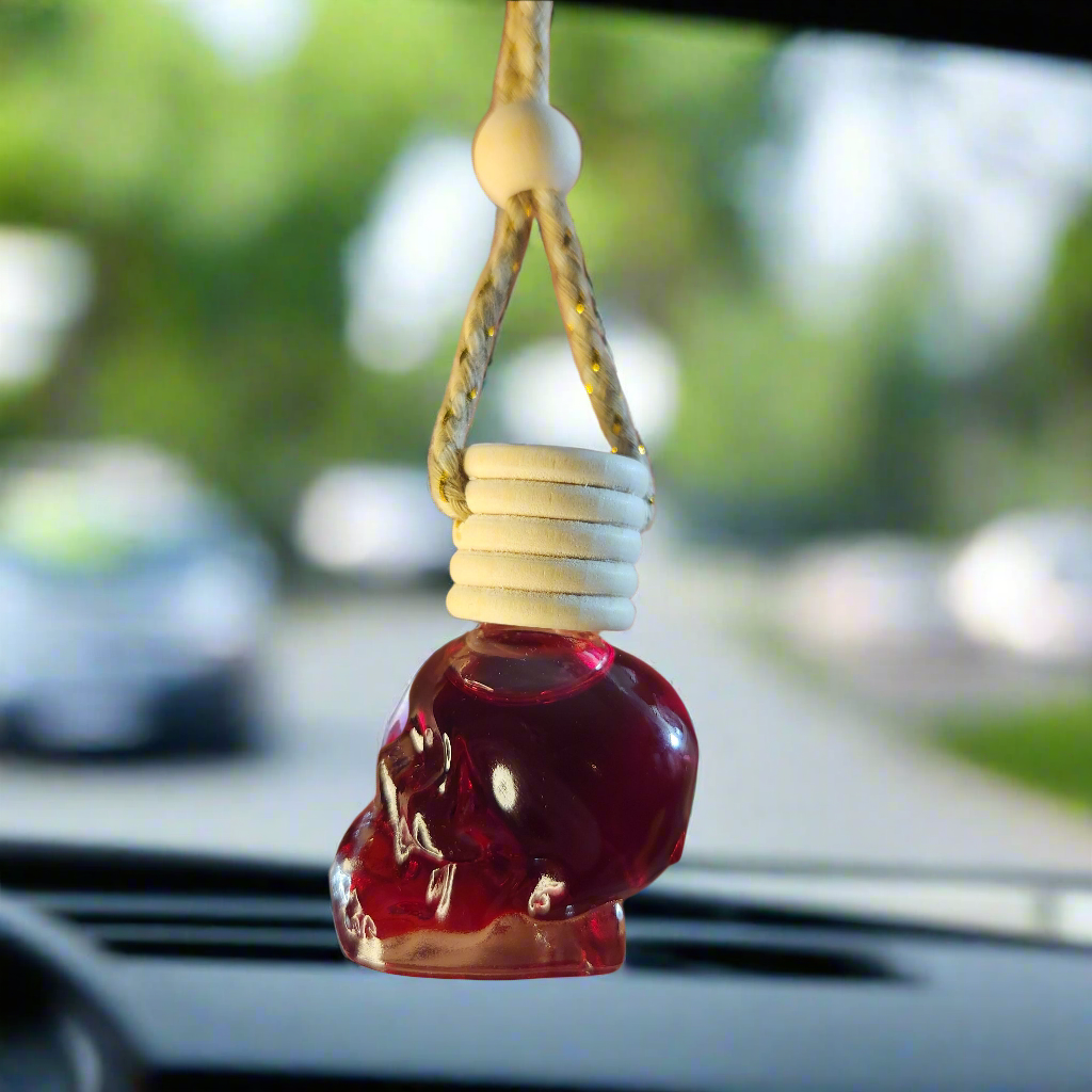 Hanging Skull Car Diffuser