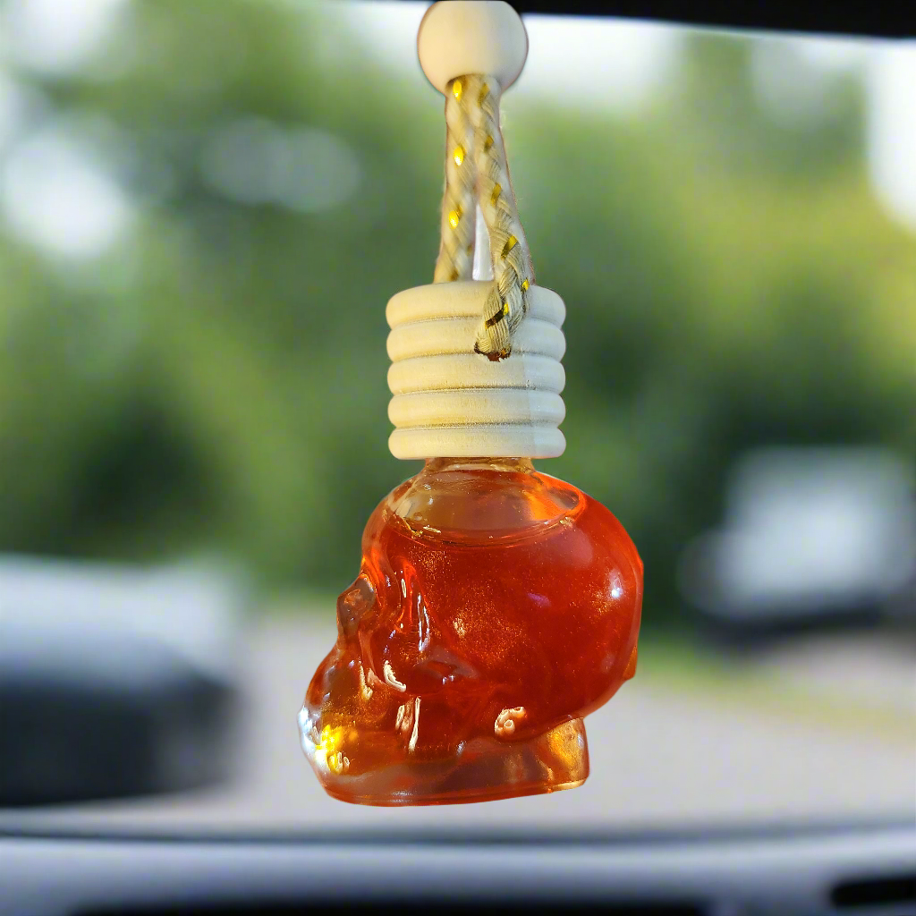 Hanging Skull Car Diffuser