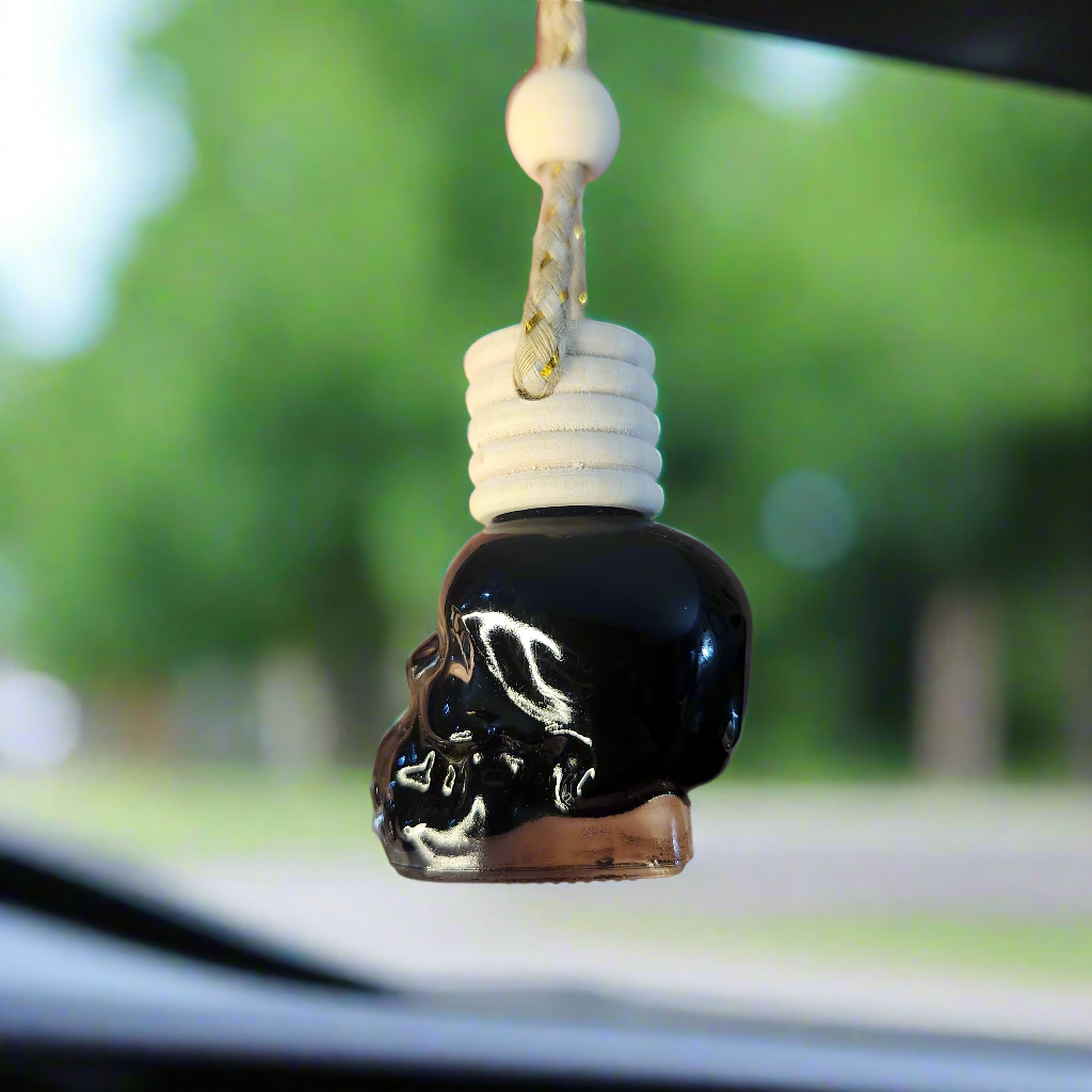 Hanging Skull Car Diffuser