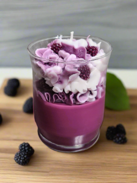 Dessert Candle: Black Raspberry Vanilla