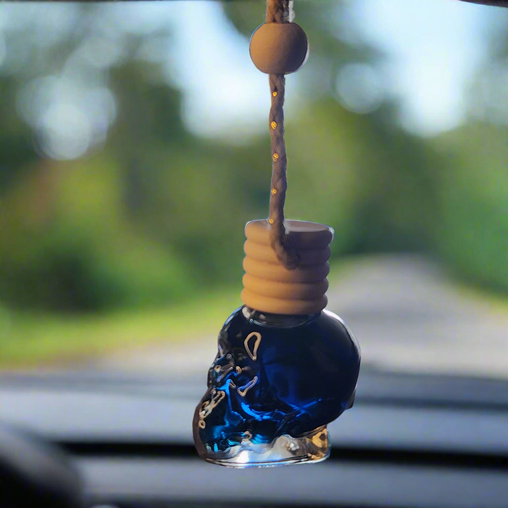 Hanging Skull Car Diffuser