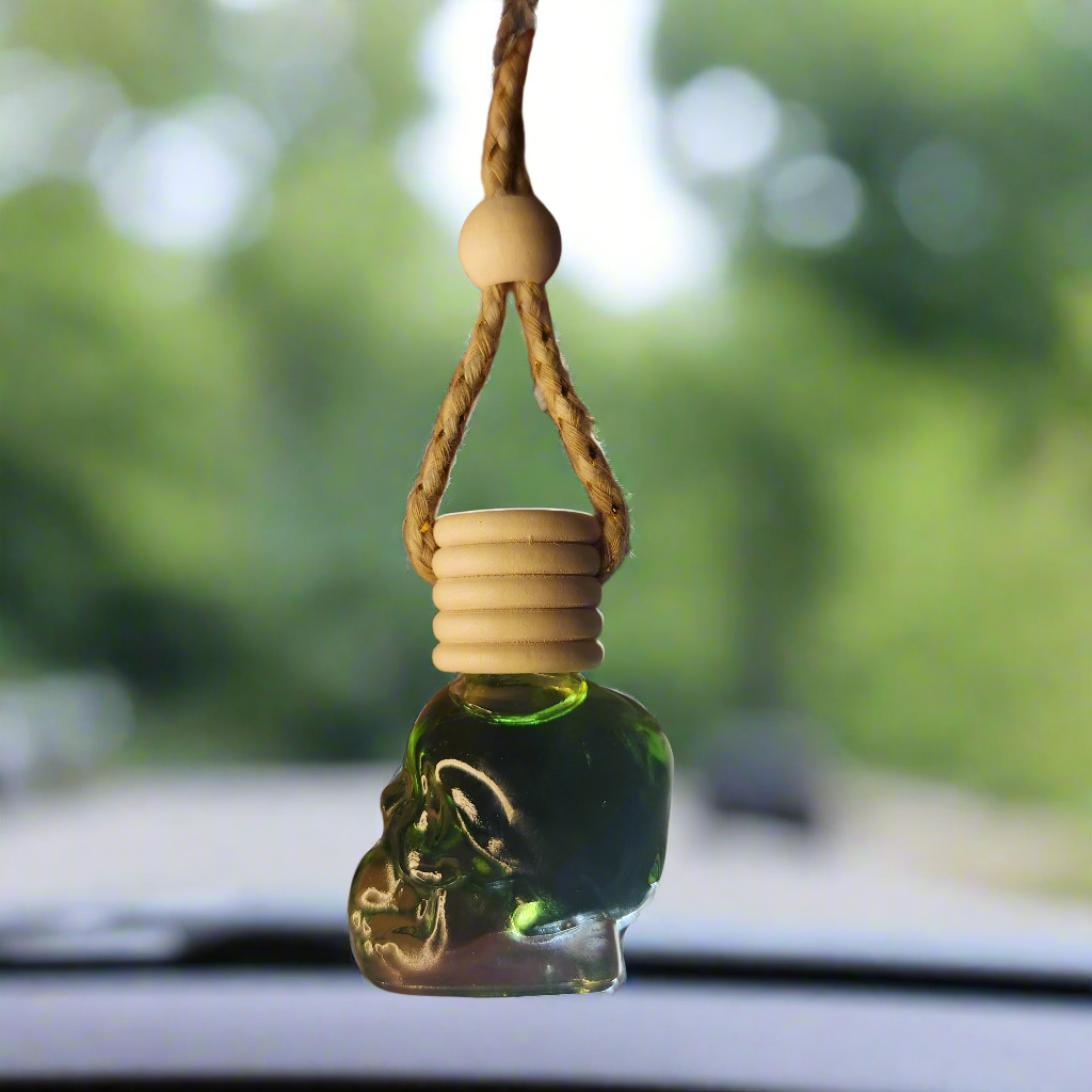 Hanging Skull Car Diffuser