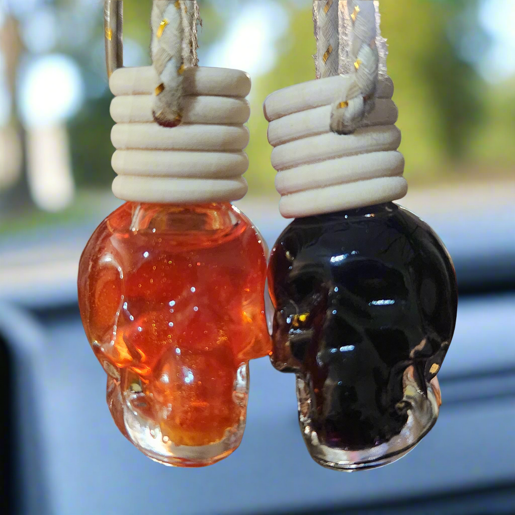 Hanging Skull Car Diffuser