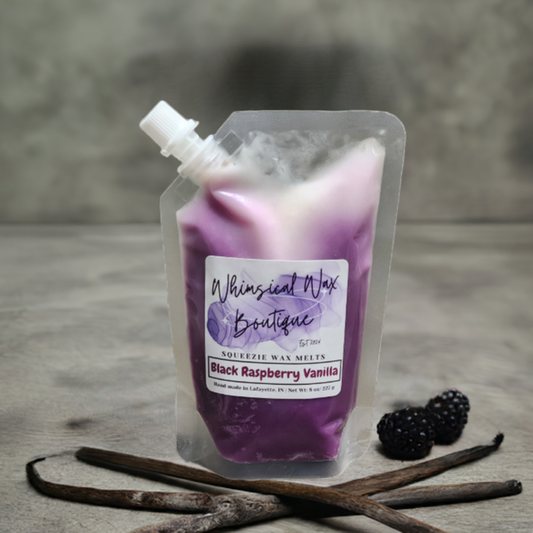 Black Raspberry Vanilla Squeezie Wax Melts 8oz