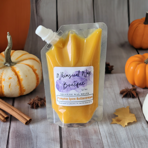 Pumpkin Spice Buttercream Squeezie Wax Melts 8oz