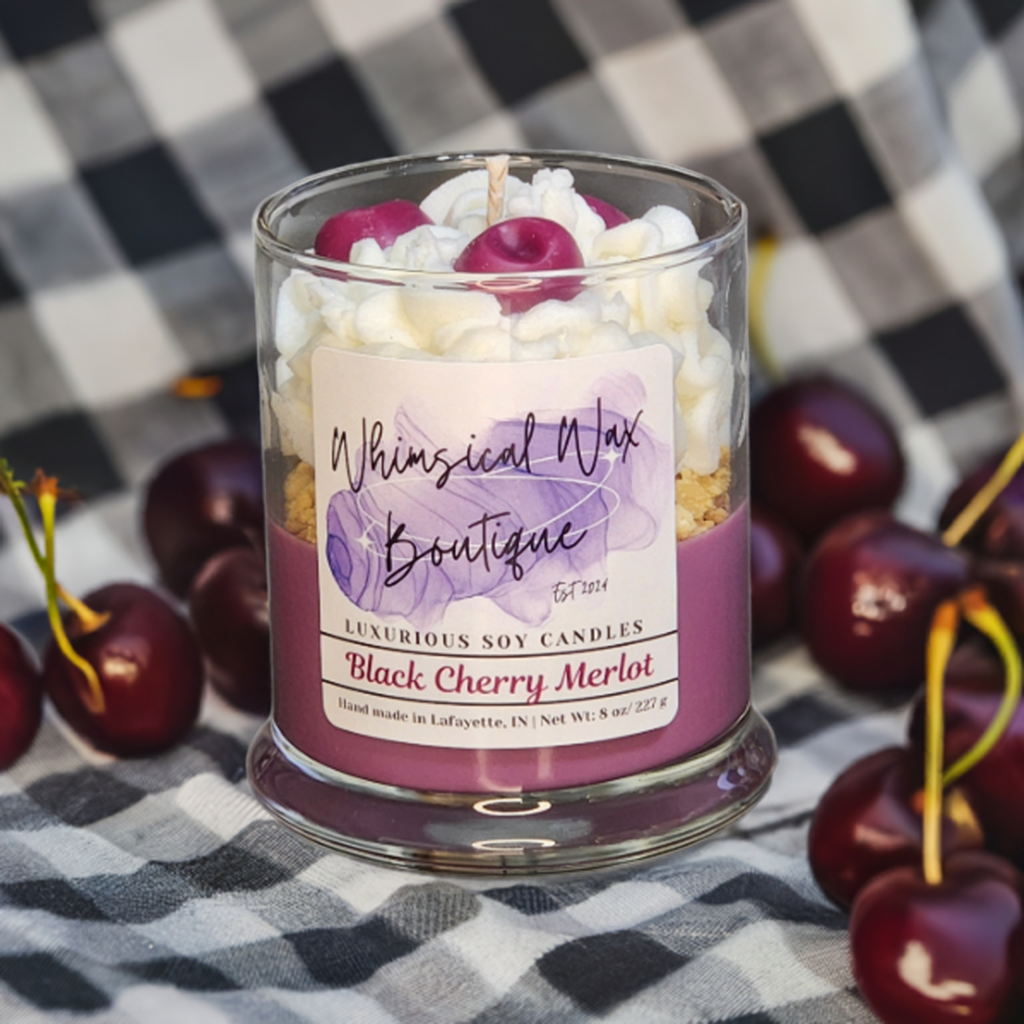 Dessert Candle: Black Cherry Merlot