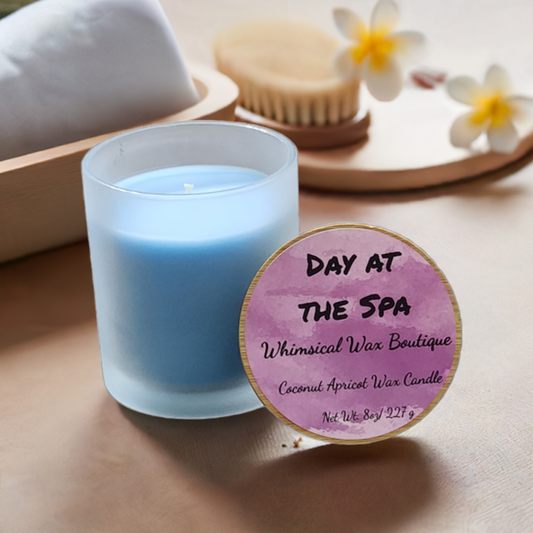 8 oz Day at the Spa Candle- SPA COLLECTION