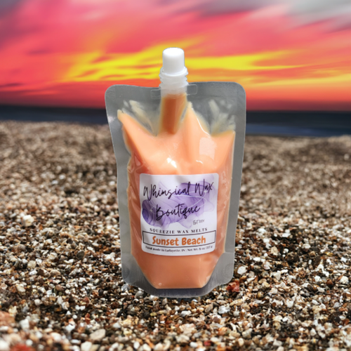 Sunset Beach Squeezie Wax Melts 8oz